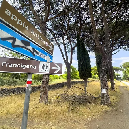 公寓 Terraced By The Ancient Appian Way 6